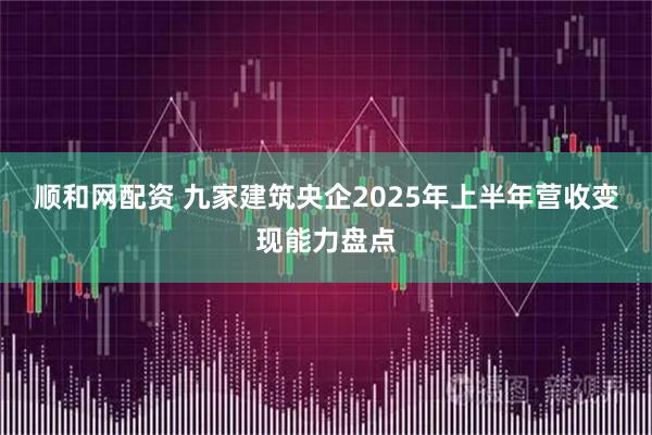 顺和网配资 九家建筑央企2025年上半年营收变现能力盘点